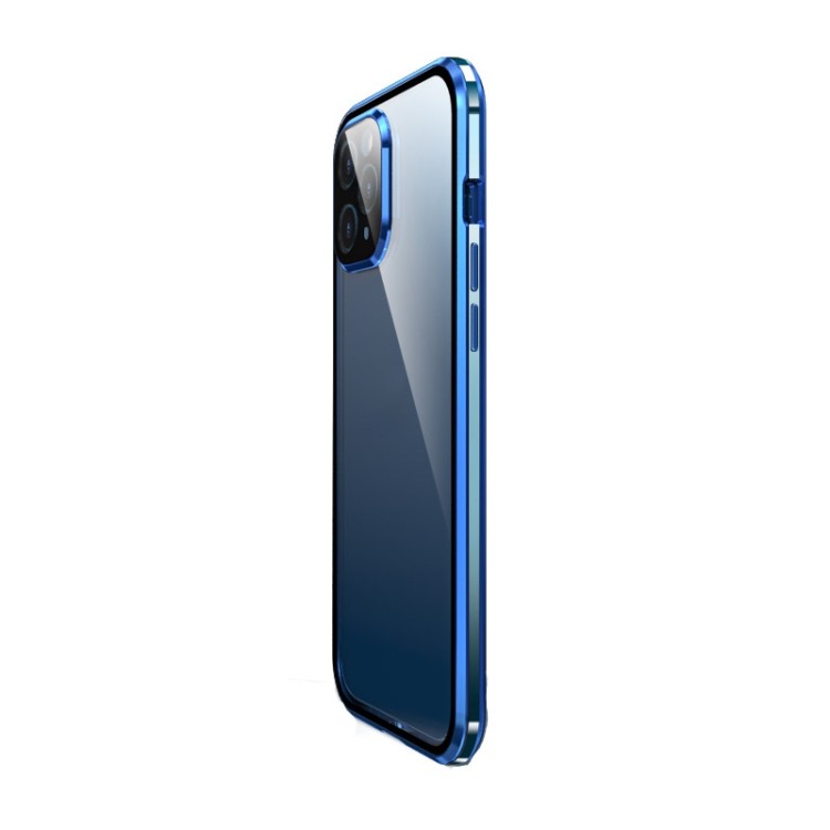 360 Grad Magnet Case Für iPhone 12 Pro Hülle mit Kameraschutz  Schwarz