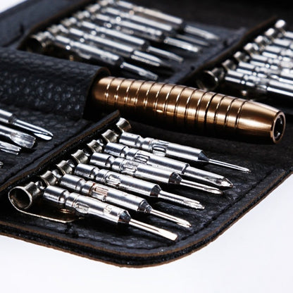 Magnetic Tragbare Brieftasche Schraubendreher Set 27 in1 Werkzeug Reparatur Schraubenzieher