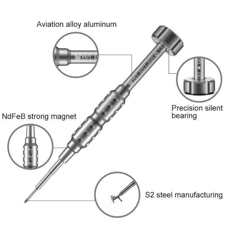 BEST BST-895 6 in 1 Profi Werkzeug-Set Schraubendreher Tools für iPhone Handy Reparatur