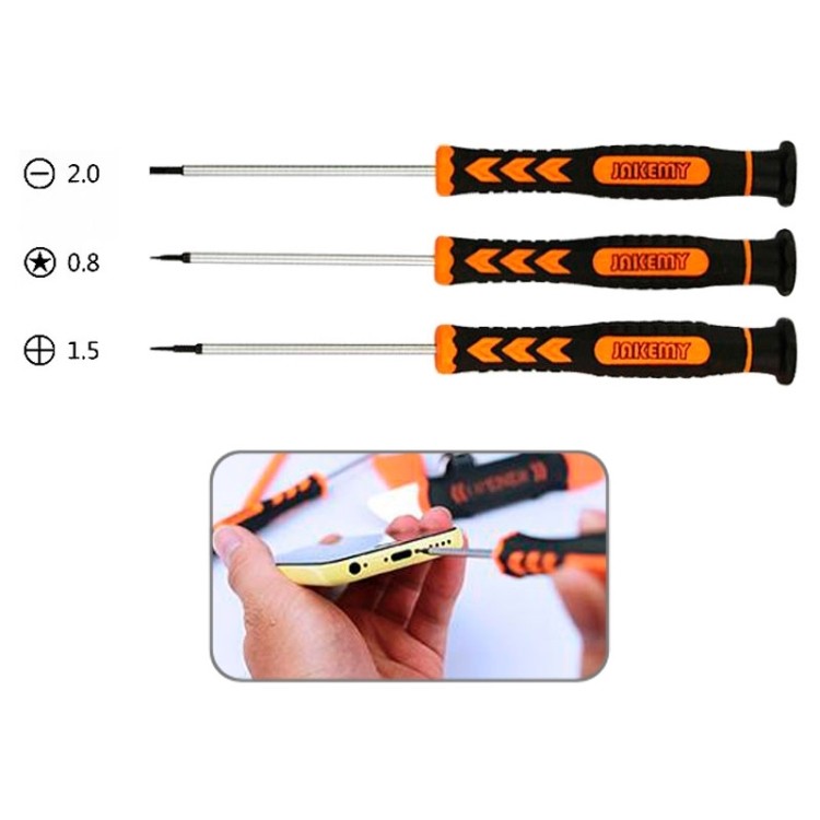 JAKEMY JM-i84 7-in-1-Kit für professionelle Öffnungstools für iPhone / iPad / iPad Mini