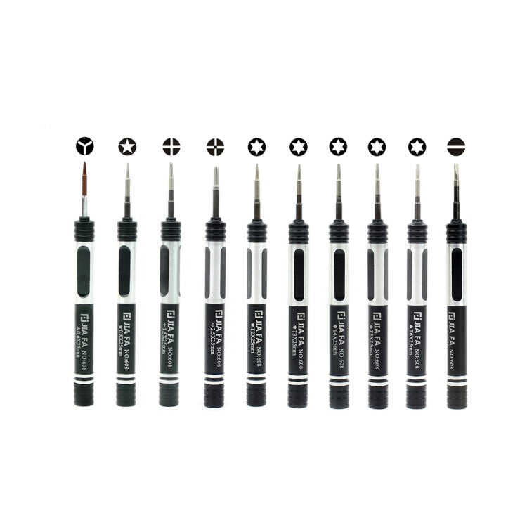 JF-8134 10 in 1 Profi Werkzeug-Set Schraubendreher Tools für Handy Reparatur