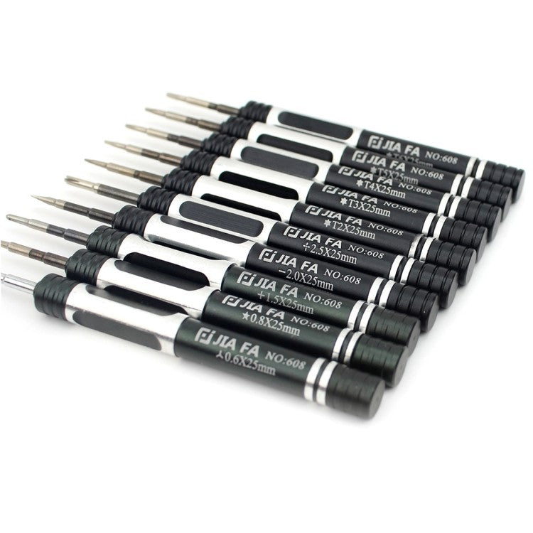 JF-8134 10 in 1 Profi Werkzeug-Set Schraubendreher Tools für Handy Reparatur