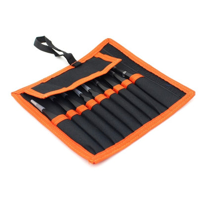 JIAFA JF-8118 9 in 1 Antistatische Universal Metall Pinzette set mit Tasche