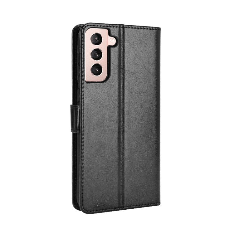 Samsung Galaxy S21+ Book Case Wallet Schutzhülle Tasche Etui Schwarz