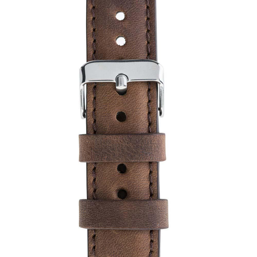 Bouletta ECHT LEDER Apple Watch für 42mm / 44mm - Antic Braun