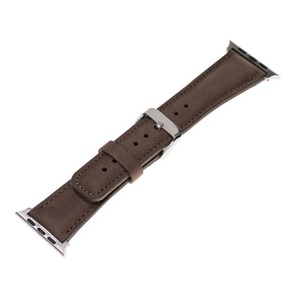 Bouletta Lederarmband für Applewatch 42mm / 44 mm - Antik Braun