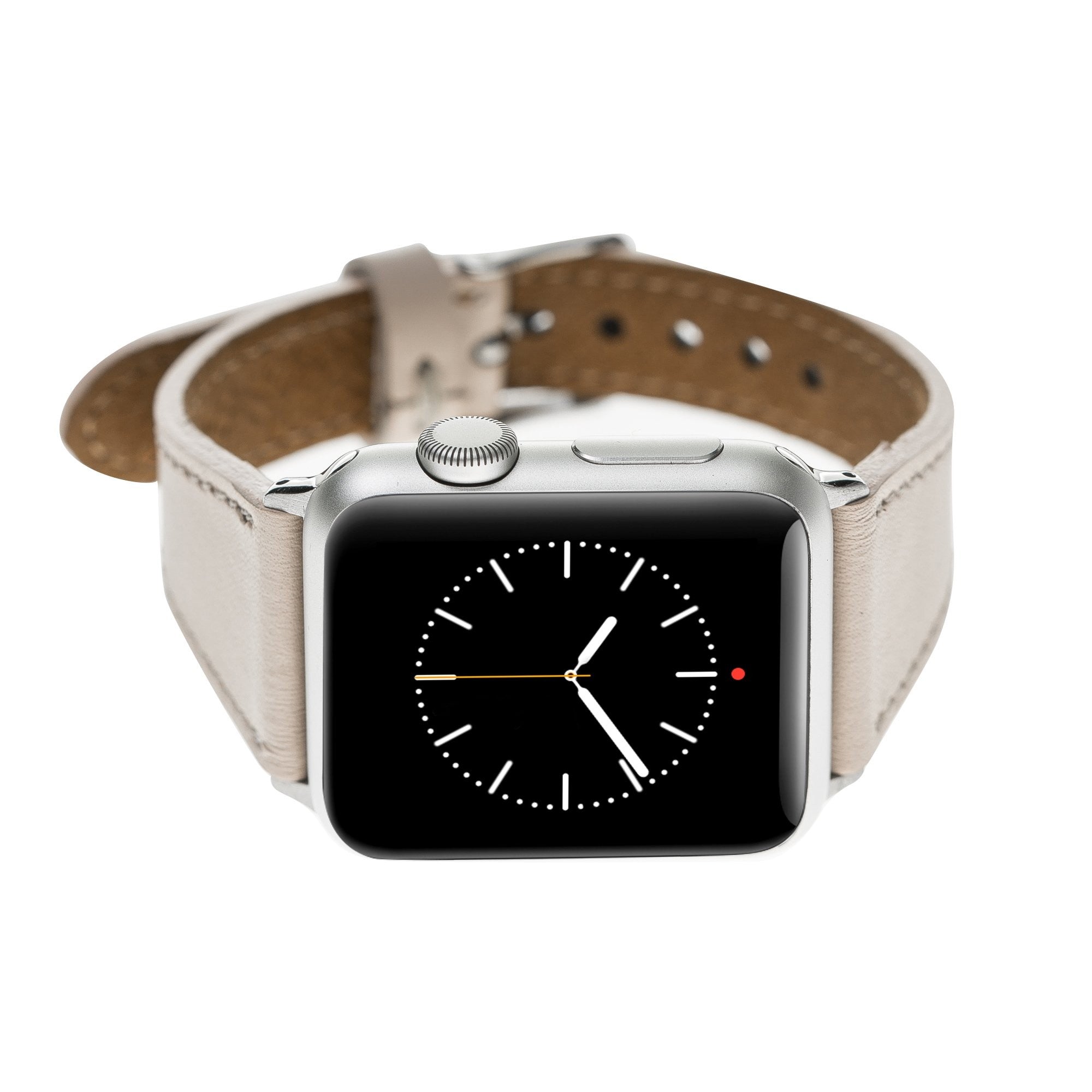 Bouletta Slim Leder Watch Strap für Apple Watch 42mm/44mm - Nude Pink