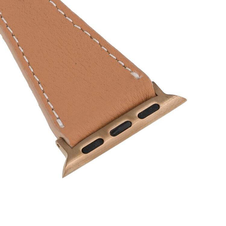 Bouletta Slim Leder Apple Watch Band 38-40mm / 42-44mm - NU3 Thread