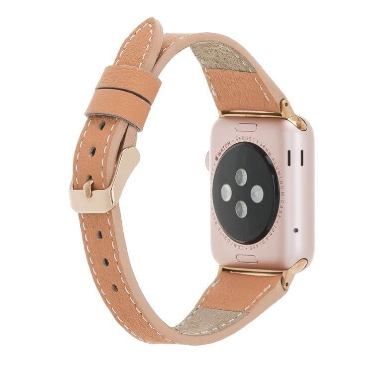 Bouletta Slim Leder Apple Watch Band 38-40mm / 42-44mm - NU3 Thread