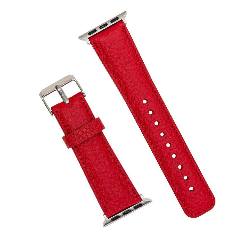 Bouletta Lederarmband für Applewatch 42mm / 44 mm - Rot