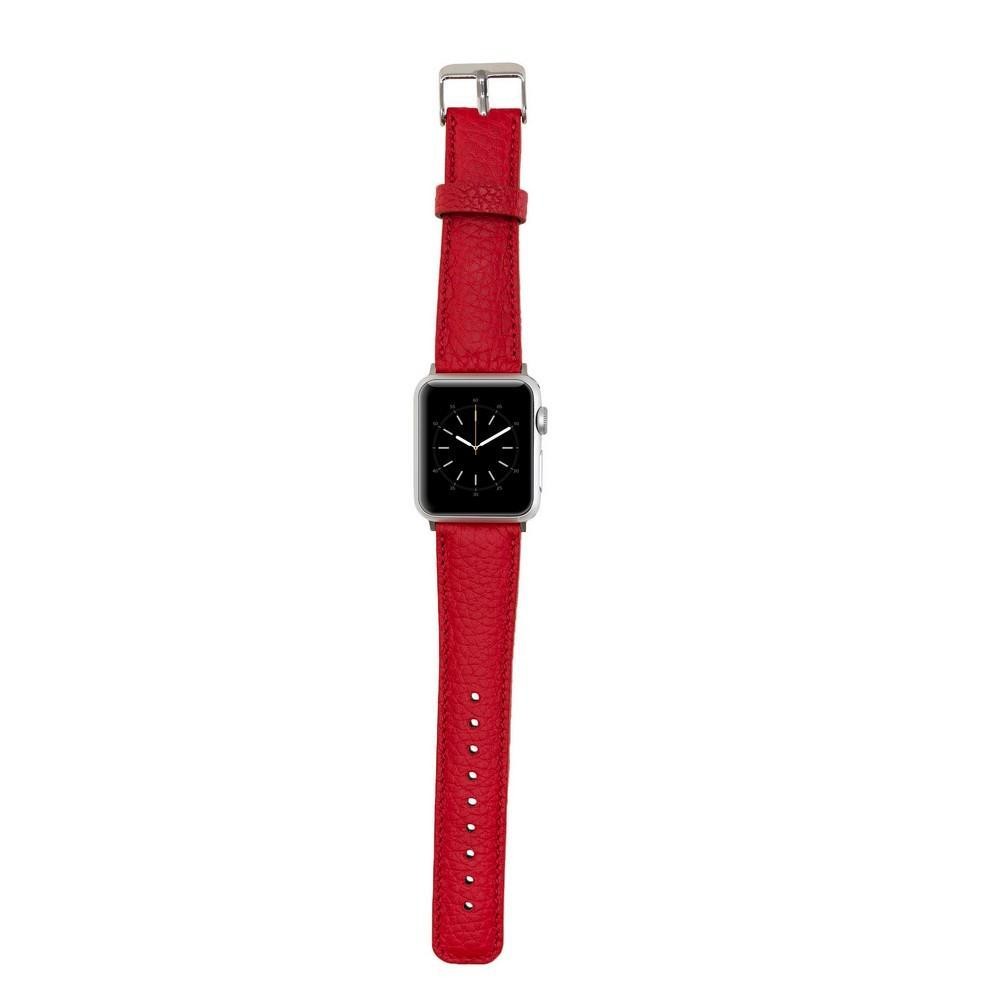 Bouletta Lederarmband für Applewatch 42mm / 44 mm - Rot