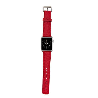 Bouletta Lederarmband für Applewatch 42mm / 44 mm - Rot