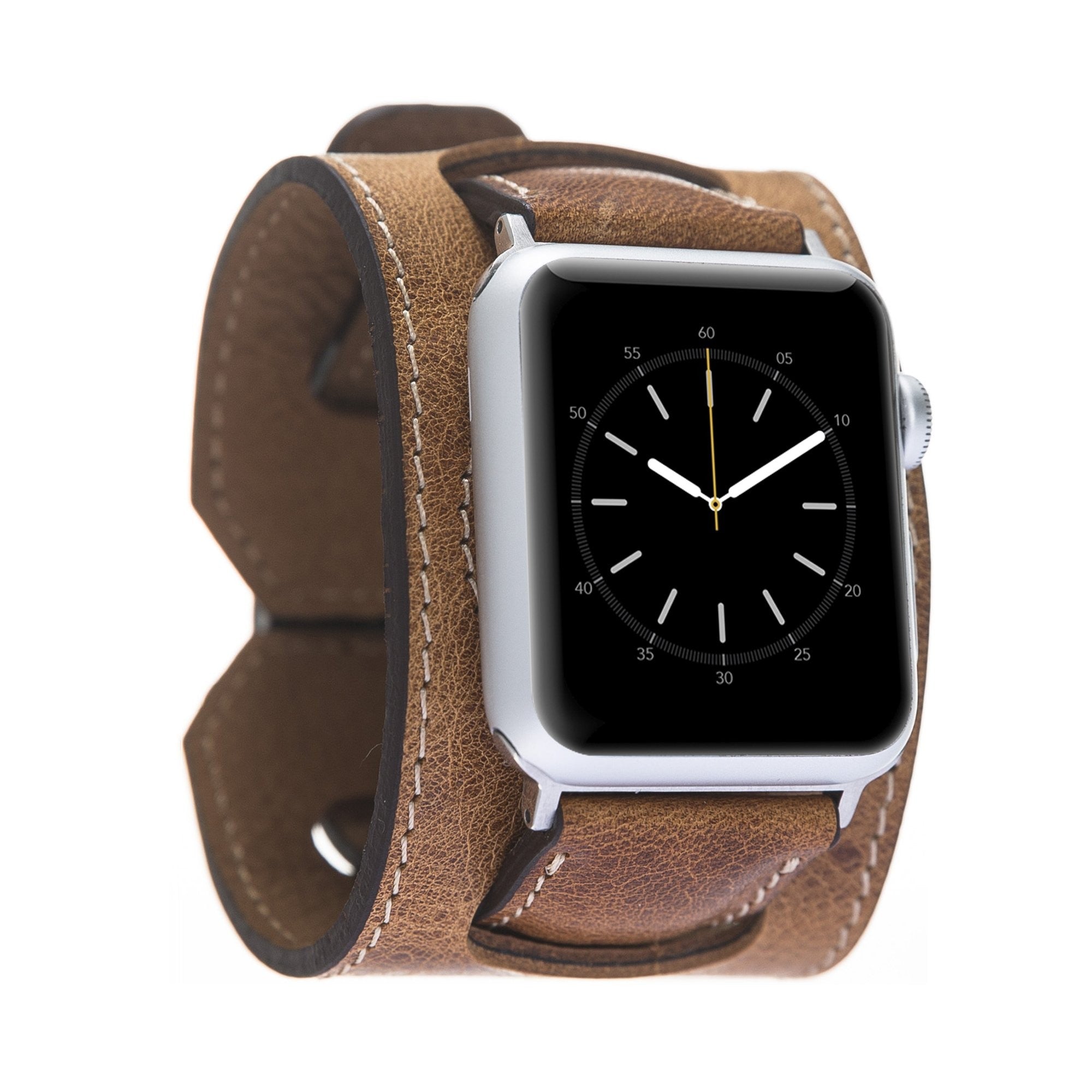 Bouletta Lederarmband für Applewatch 38mm / 40 mm - Braun