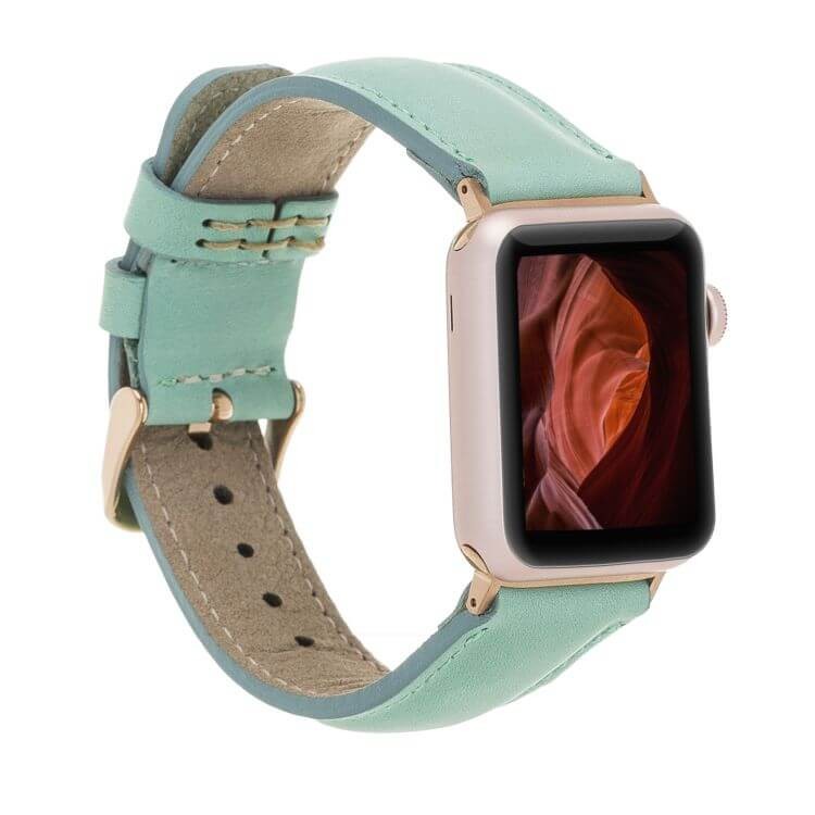 Bouletta Leder Apple Watch Band 38-40mm / 42-44mm - BRN7