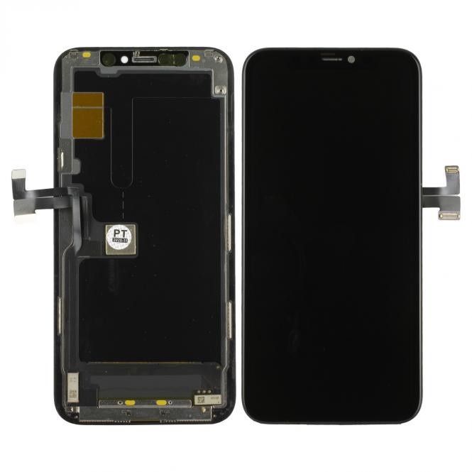 LCD Display Hard OLED, kompatibel mit iPhone 11 Pro, Schwarz A2215, A2160, A2217