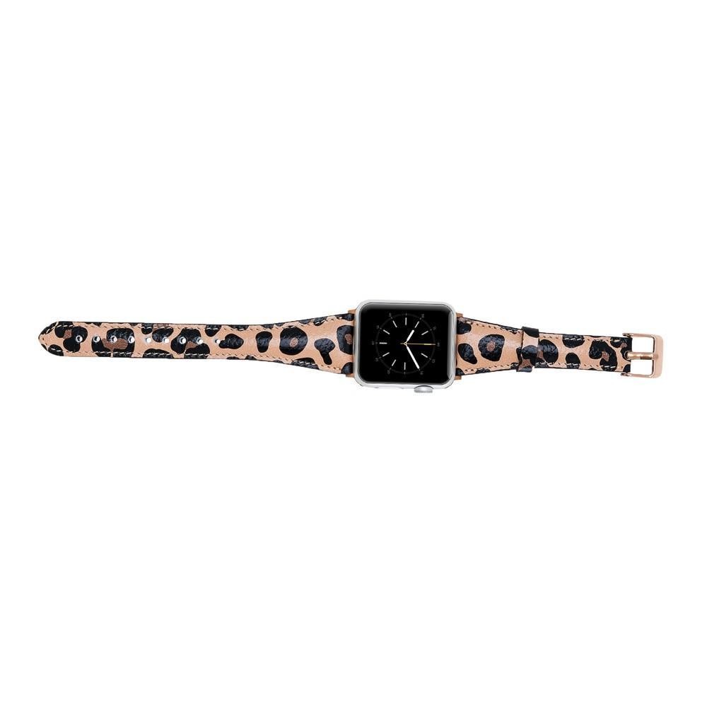 Bouletta Lederarmband für AppleWatch 42mm / 44 mm - Floater Gelb