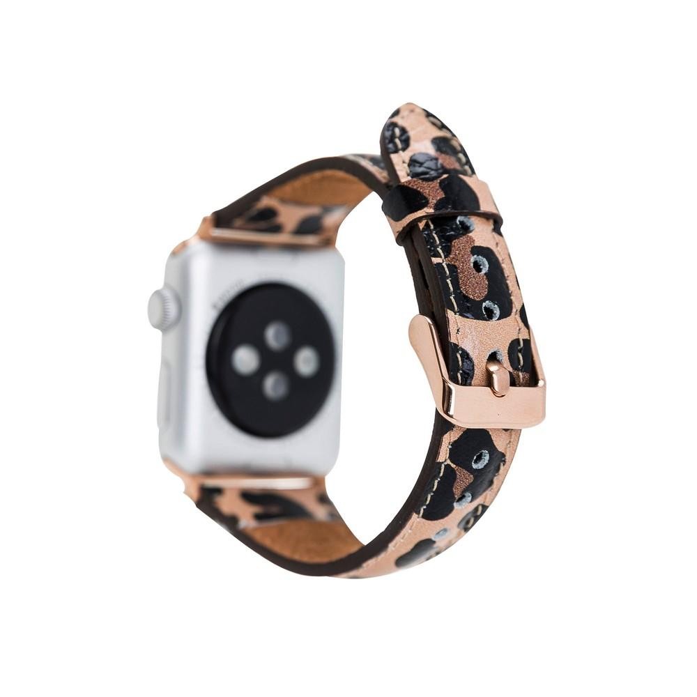 Bouletta Lederarmband für AppleWatch 42mm / 44 mm - Floater Gelb