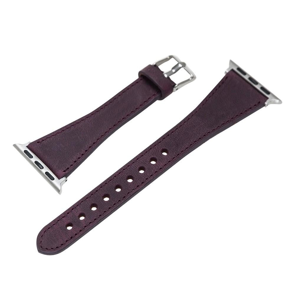 Bouletta Lederarmband für Applewatch 42mm / 44 mm - Braun