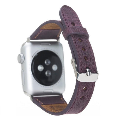 Bouletta Lederarmband für Applewatch 42mm / 44 mm - Braun
