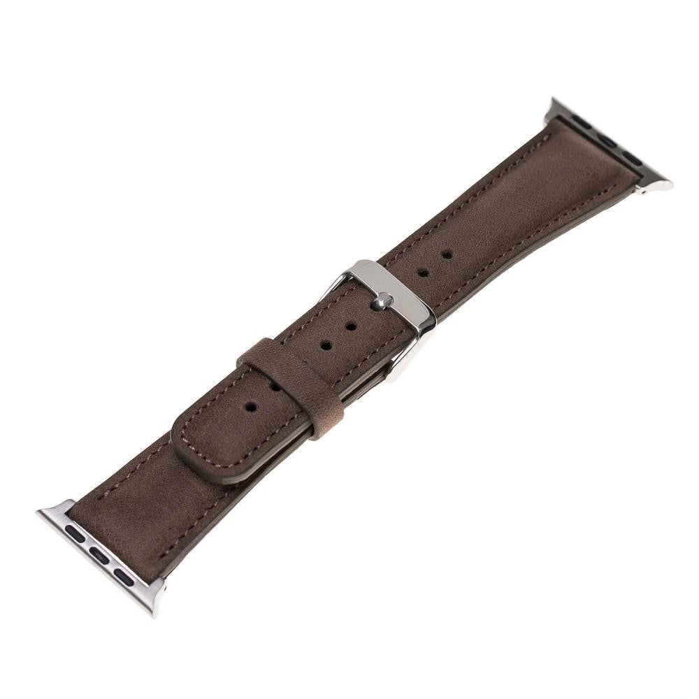 Bouletta Lederarmband für Applewatch 42mm / 44 mm - Antik Braun