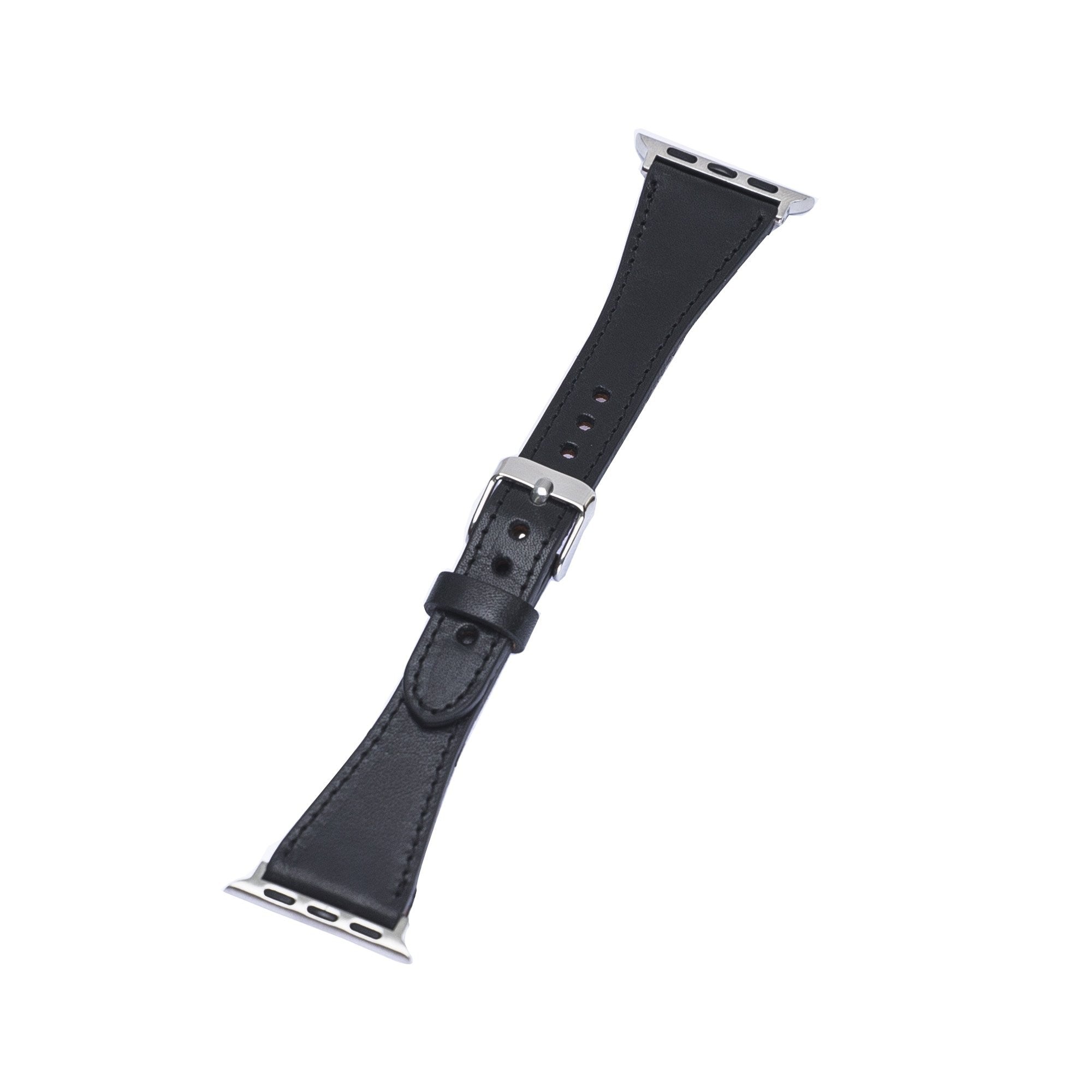 Bouletta Lederarmband für Applewatch 38mm / 40 mm - Schwarz