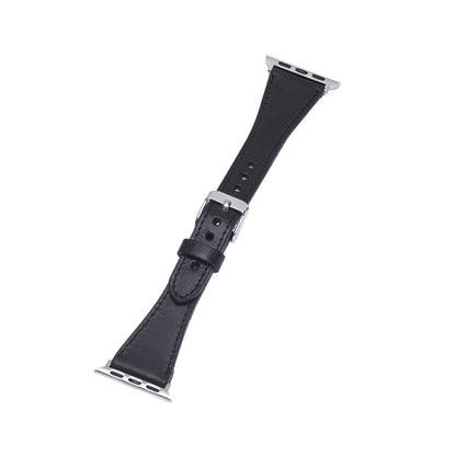 Bouletta Lederarmband für Applewatch 38mm / 40 mm - Schwarz