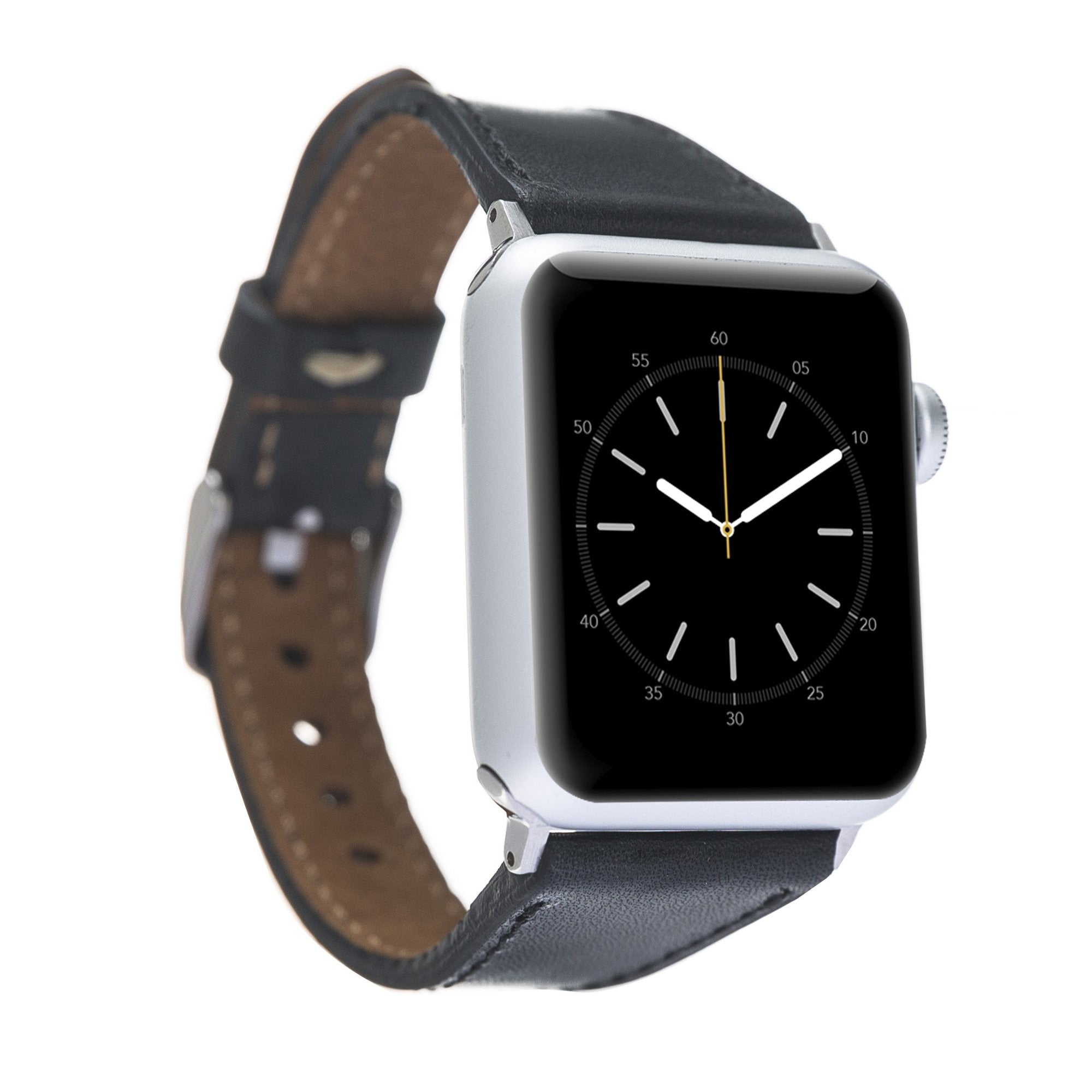 Bouletta Lederarmband für Applewatch 38mm / 40 mm - Schwarz