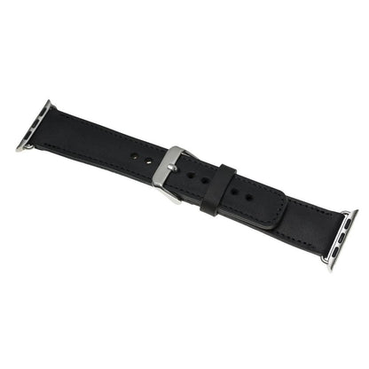 Bouletta Leder Watch Gurt für Apple Watch 42mm / 44mm - Antic Schwarz