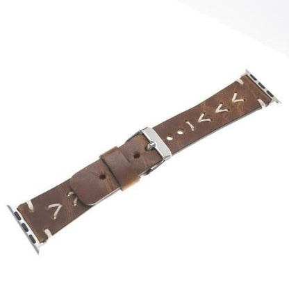 Bouletta Leder Watch Gurt für Apple Watch 42mm / 44 mm - Vegetal Braun