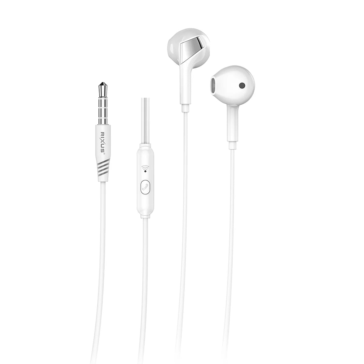 Rixus RXHD19J Soundmagic 3,5 mm Stereo-Kopfhörer mit Mikrofon - Phonebazaar