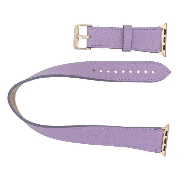  Bouletta Double Tour Leder Watch Band für Apple Watch 38-40mm / 42-44 mm - CP22