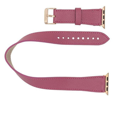 Bouletta Double Tour Leder Watch Band für Apple Watch 38-40mm / 42-44 mm - CP04