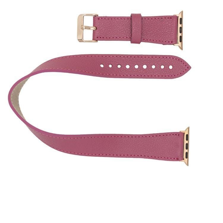 Bouletta Double Tour Leder Watch Band für Apple Watch 38-40mm / 42-44 mm - CP04