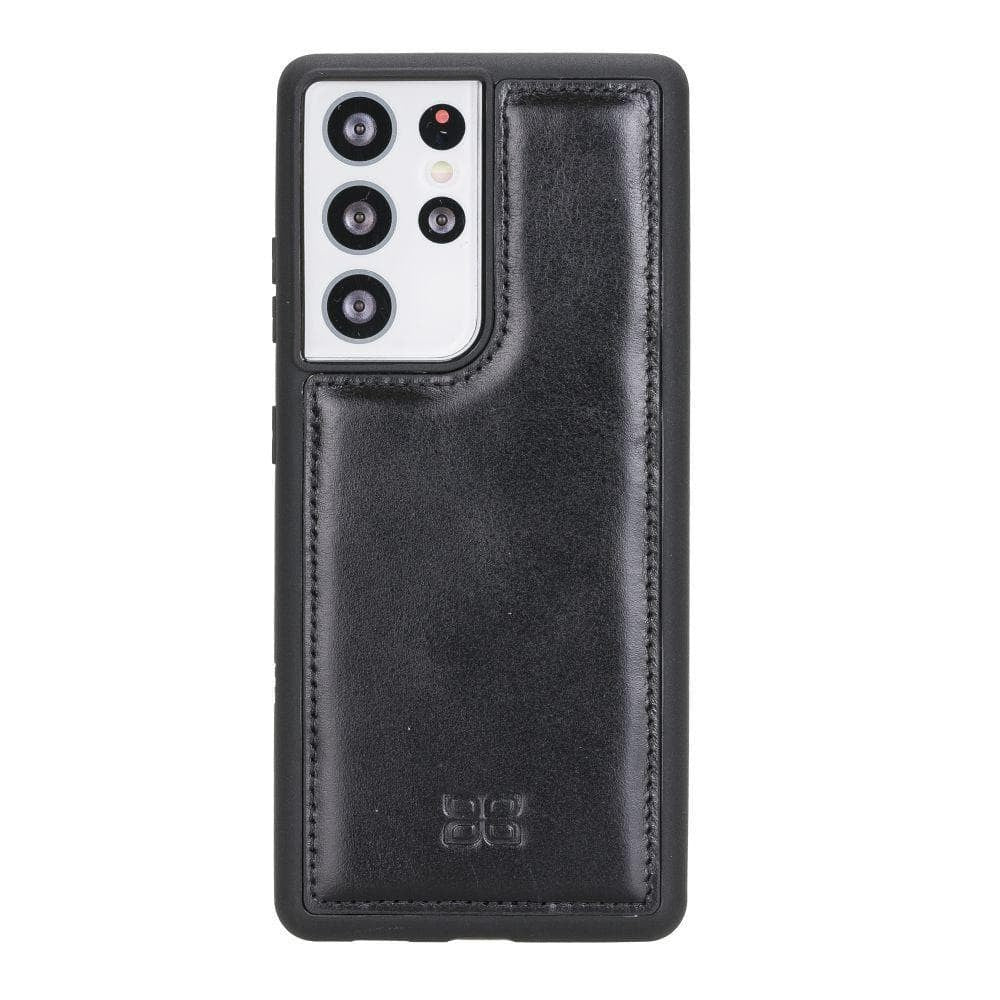 BOULETTA FLEX COVER BACK LEDER CASE FÜR SAMSUNG GALAXY S21 ULTRA - Black