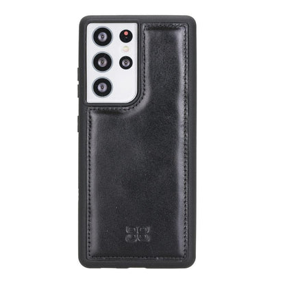 BOULETTA FLEX COVER BACK LEDER CASE FÜR SAMSUNG GALAXY S21 ULTRA - Black