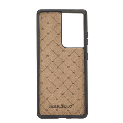 BOULETTA FLEX COVER BACK LEDER CASE FÜR SAMSUNG GALAXY S21 Ultra - Pink