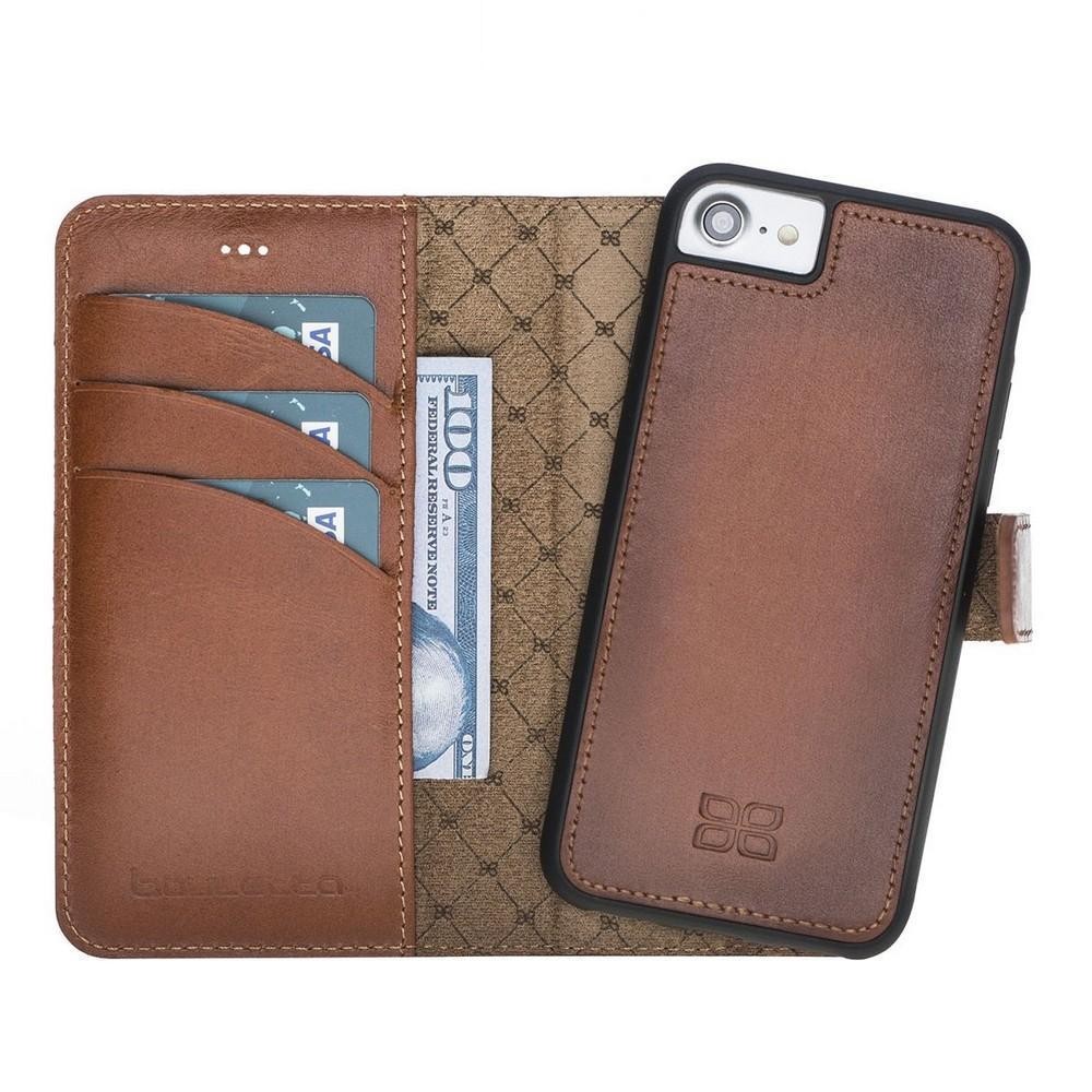 Bouletta Echt Leder Magic Wallet iPhone SE 2020 / 7 / 8 Braun