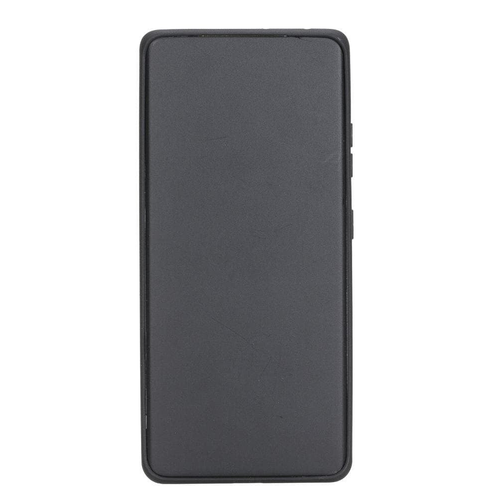 BOULETTA FLEX COVER BACK LEDER CASE MIT KARTENFACH FÜR SAMSUNG GALAXY S21 ULTRA  - Grey