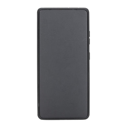 BOULETTA FLEX COVER BACK LEDER CASE MIT KARTENFACH FÜR SAMSUNG GALAXY S21 ULTRA - Black