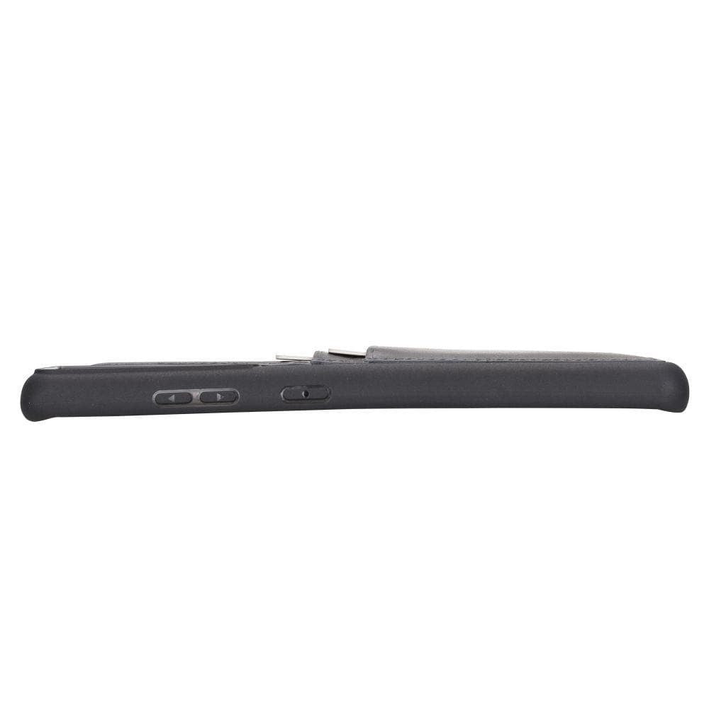 BOULETTA FLEX COVER BACK LEDER CASE MIT KARTENFACH FÜR SAMSUNG GALAXY S21 ULTRA - Dark Brown