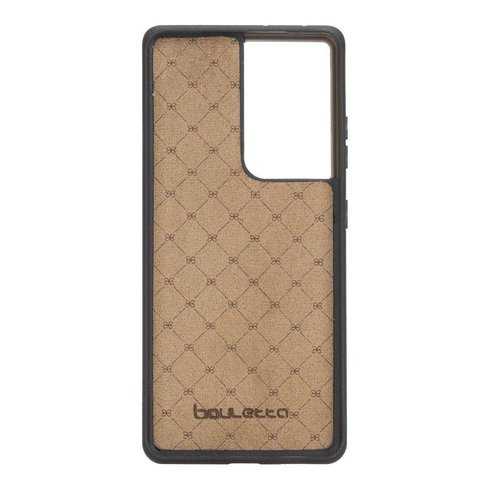 BOULETTA MAGNETISCHE ABNEHMBARE HANDYHÜLLE AUS LEDER MIT RFID-BLOCKER FÜR SAMSUNG GALAXY S21 ULTRA - Pink
