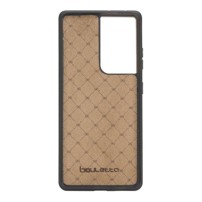 BOULETTA MAGNETISCHE ABNEHMBARE HANDYHÜLLE AUS LEDER MIT RFID-BLOCKER FÜR SAMSUNG GALAXY S21 ULTRA - Pink