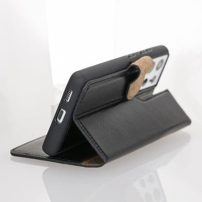 BOULETTA WALLET FOLIO CASE ID SLOT MIT RFID SAMSUNG GALAXY S21 ULTRA - Black