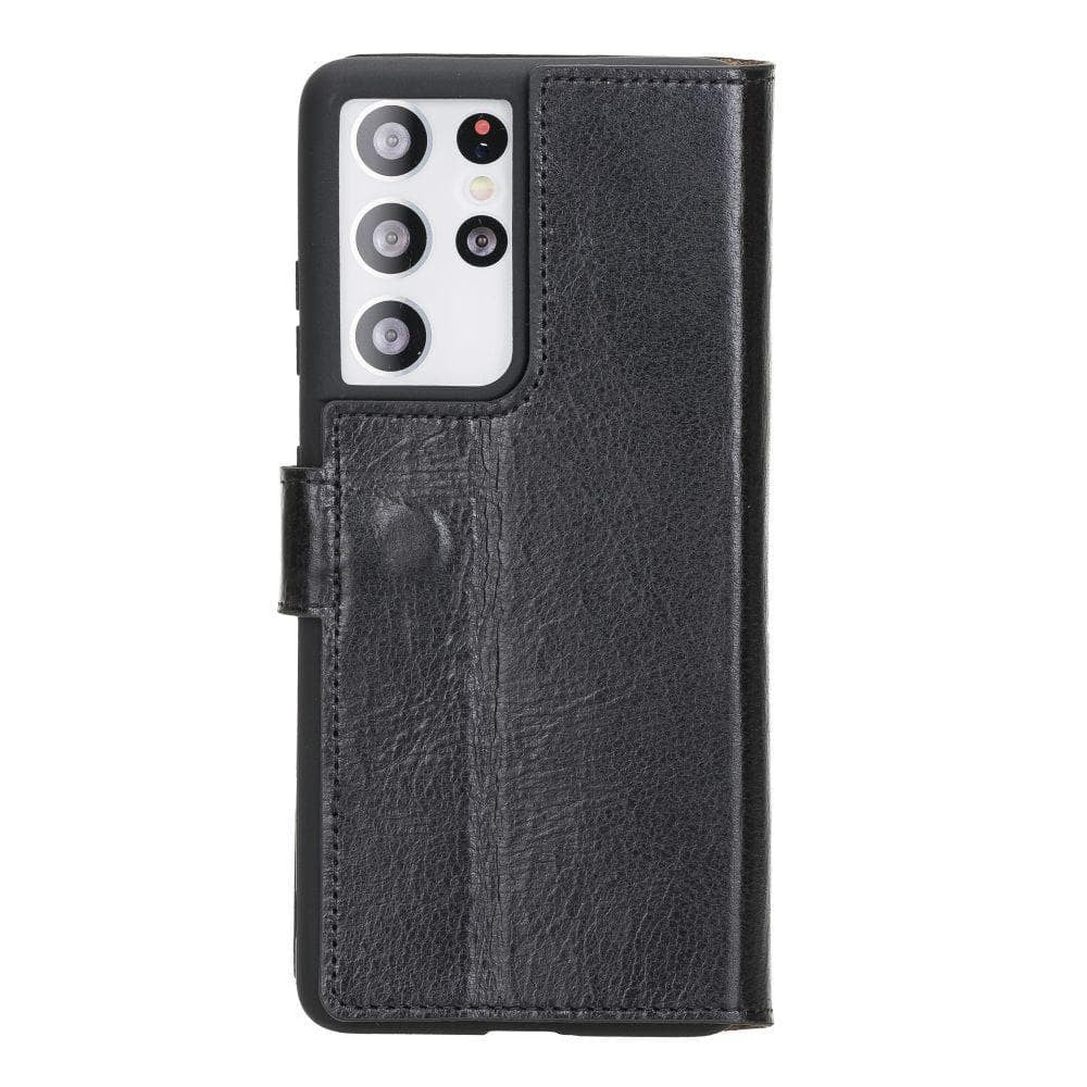 BOULETTA WALLET FOLIO CASE ID SLOT MIT RFID SAMSUNG GALAXY S21 ULTRA - Black
