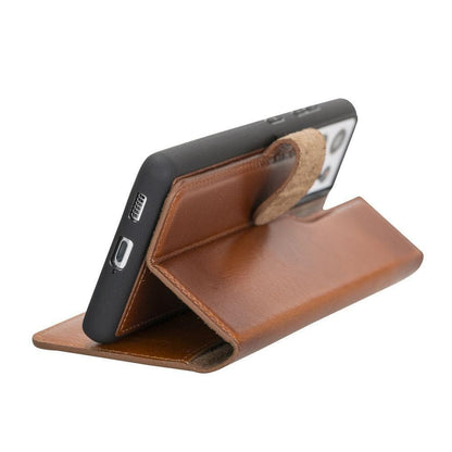 BOULETTA WALLET FOLIO CASE ID SLOT MIT RFID SAMSUNG GALAXY S21 ULTRA - Tan