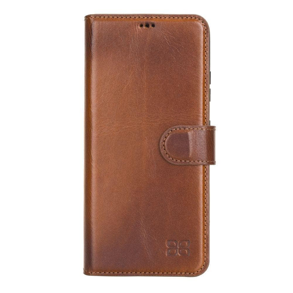 BOULETTA WALLET FOLIO CASE ID SLOT MIT RFID SAMSUNG GALAXY S21 ULTRA - Tan