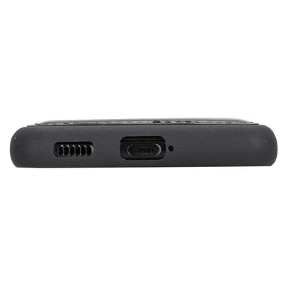 BOULETTA FLEX COVER BACK LEDER CASE FÜR SAMSUNG GALAXY S21 Tiguan Grey