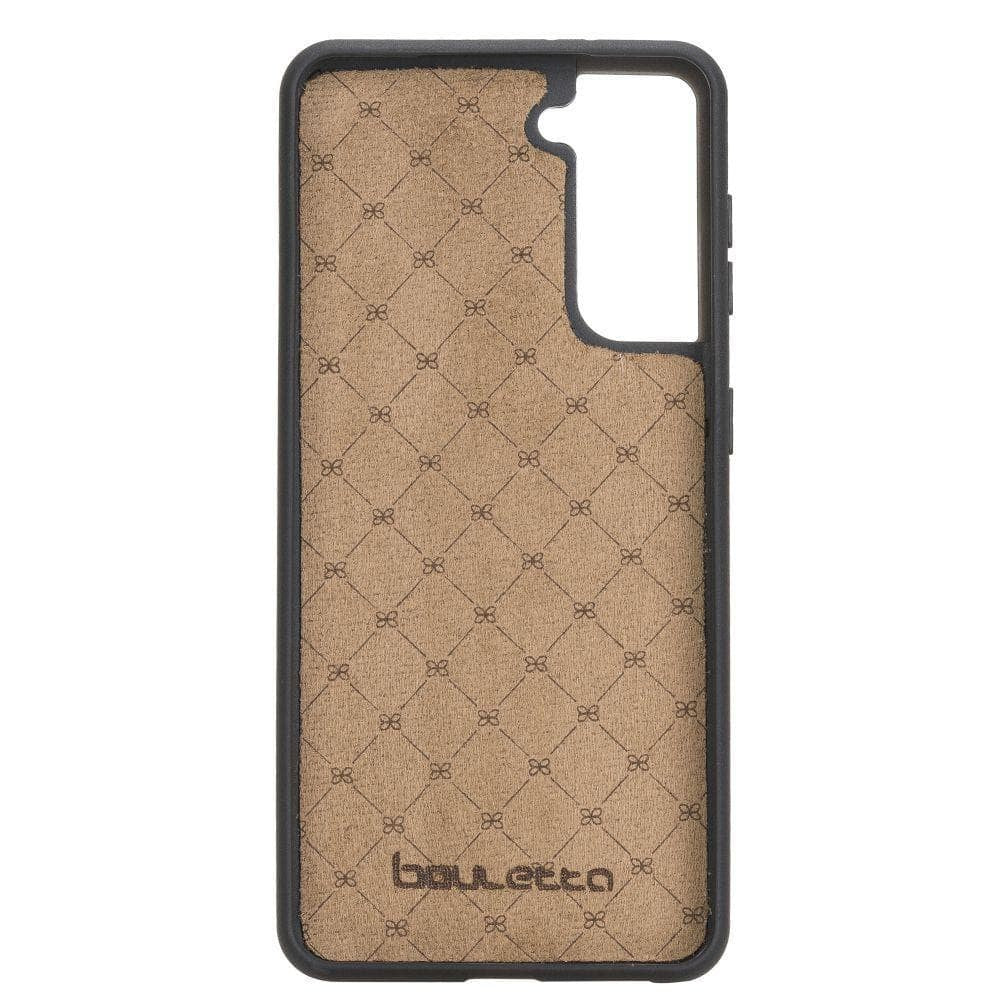 BOULETTA FLEX COVER BACK LEDER CASE MIT KARTENFACH FÜR SAMSUNG GALAXY S21 - Pink