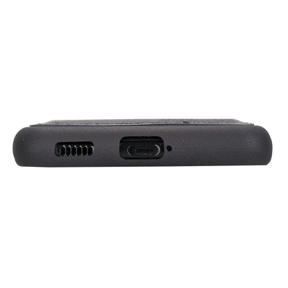 BOULETTA FLEX COVER BACK LEDER CASE MIT KARTENFACH FÜR SAMSUNG GALAXY S21- Gray