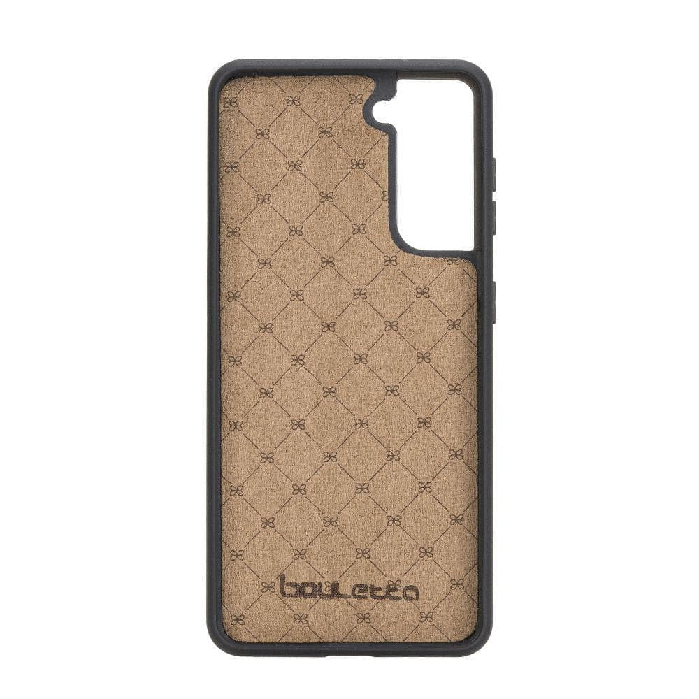 BOULETTA FLEX COVER BACK LEDER CASE MIT KARTENFACH FÜR SAMSUNG GALAXY S21- Gray